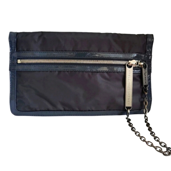 Stella McCartney x LeSportsac Fold over Clutch Bag EUC - Picture 1 of 14